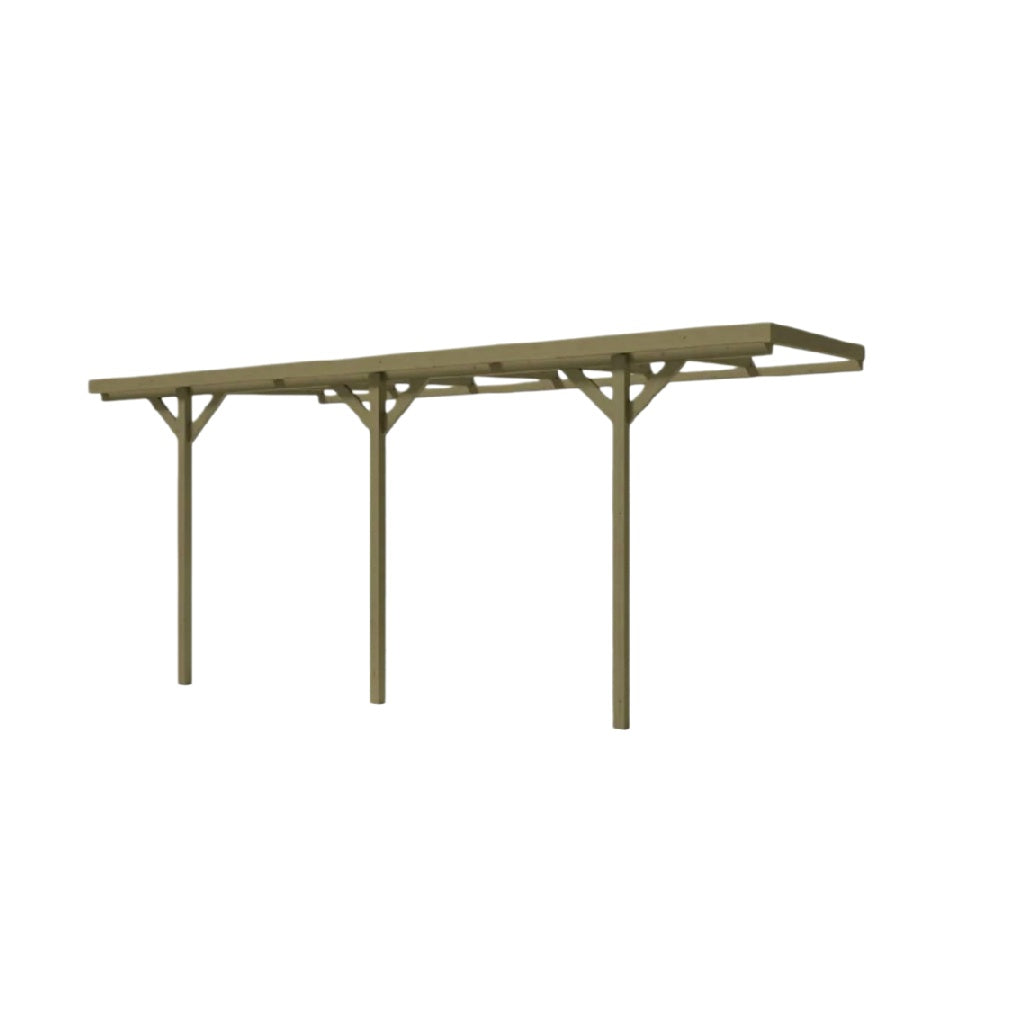 Abri de jardin en bois pour extérieur - 200 x 100 x 220